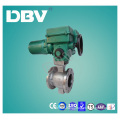 Ce Approval Stainless Steel CF8m V Type Ball Valves